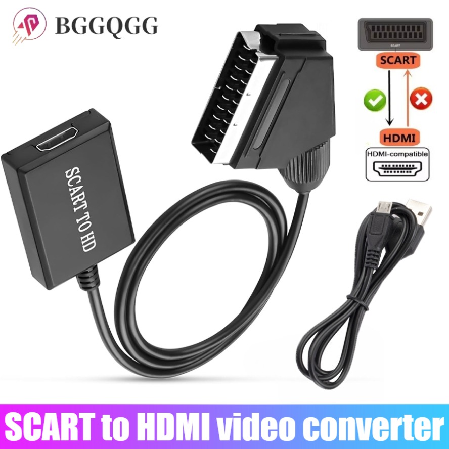 Scart To Hdmi - SCART Zu HDMI-kompatibel Video Audio Gehobenen