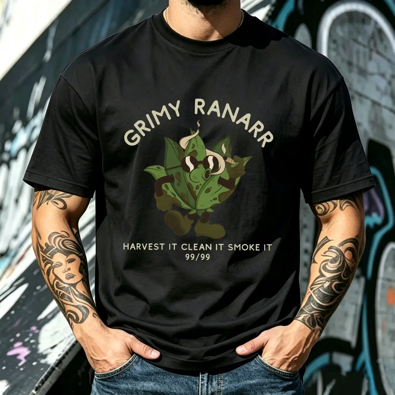 Gewaschenes T-Shirt Grimy Rana – Retro Gaming T Shirt Bewertung und Preis