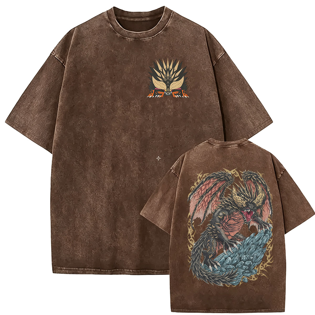 Vintage-gewaschene Monster Hun – Retro Gaming T Shirt Bewertung und Preis